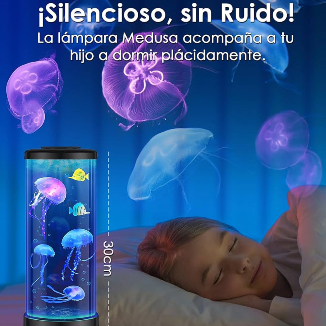 Lampara medusas flotantes