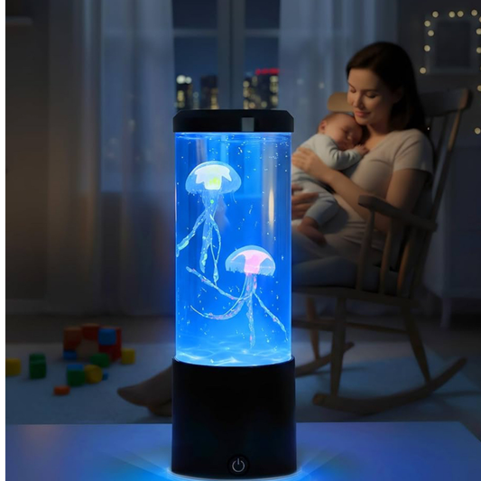 Lampara medusas flotantes